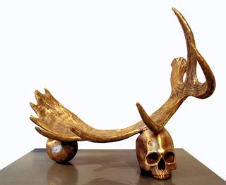 'Coupe' in bronze by Rick Owens, 2008.