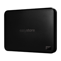 WD Easystore 5TB External USB 3.0 Portable Hard Drive - Black $117