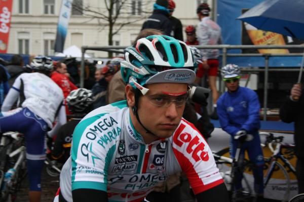 Adam Blythe will be a key member of the Lotto team today and will look after Gilbert for as long as possible