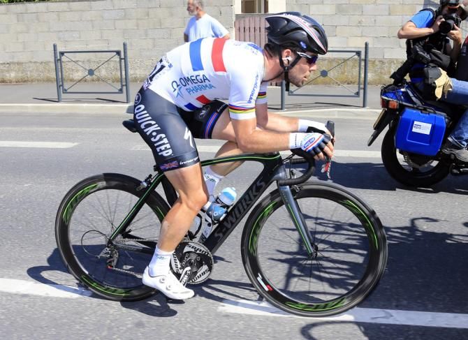 British champion Mark Cavendish on his special issue Specialized S-Works McLaren Venge
