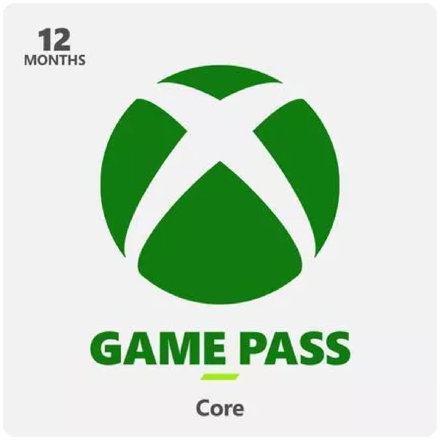 Image of Xbox Game Pass Core.