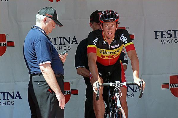 Leif Hoste (Silence - Lotto) has a desperate look on his face.