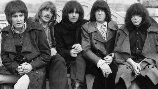 Deep Purple posing for a photograph in the late 1960s