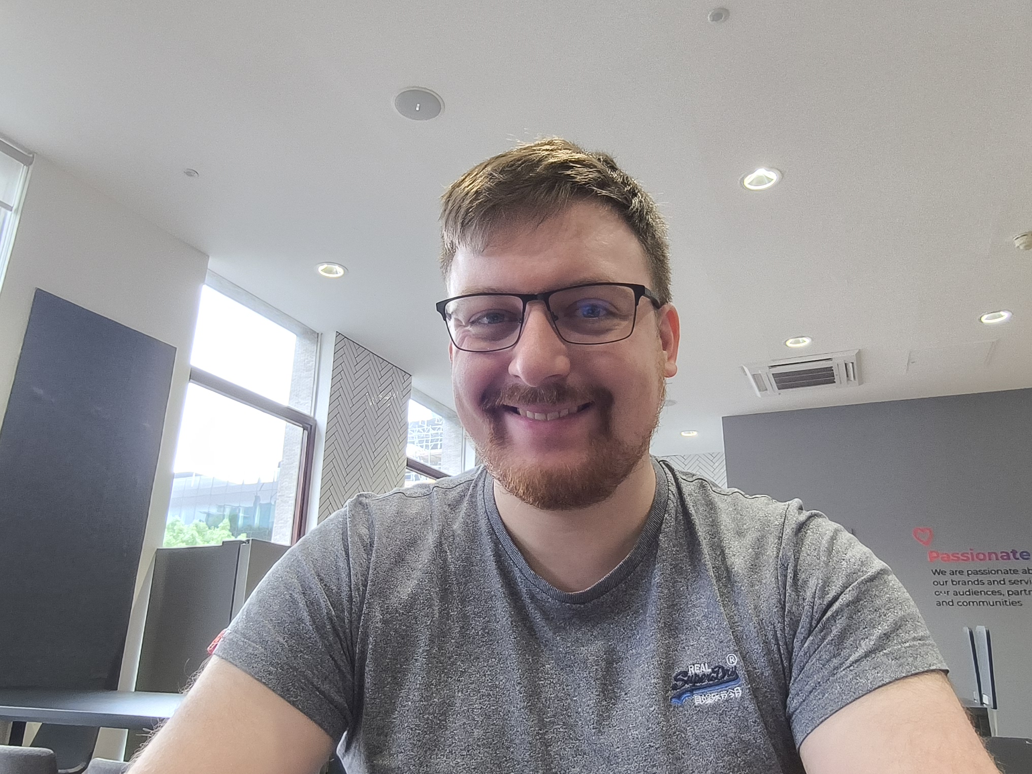 OnePlus Pad 3 selfie comparison, taken with Samsung Galaxy Tab S10 Plus