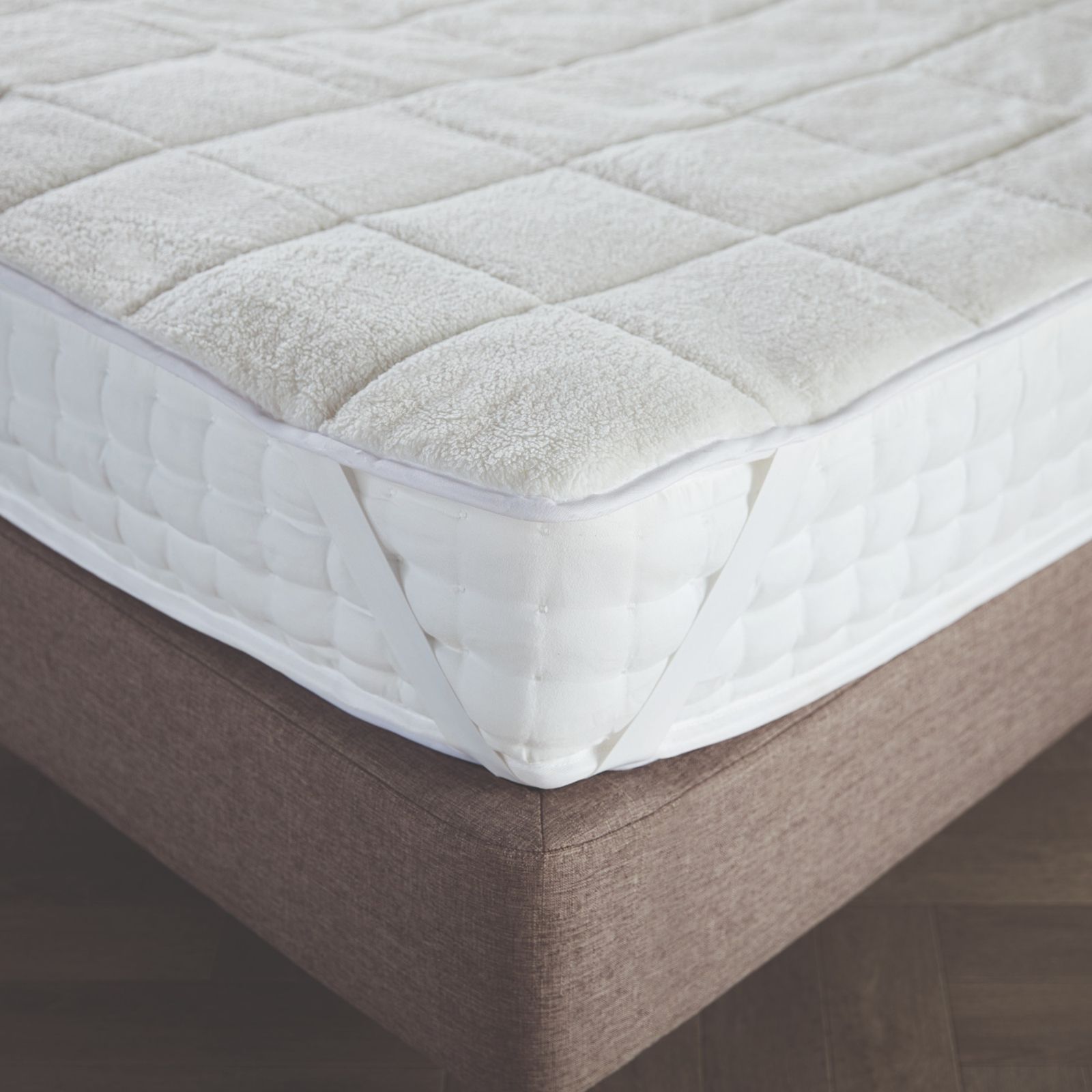 Aldi's fleece mattress toppers are only £20 - why you need one | Ideal Home