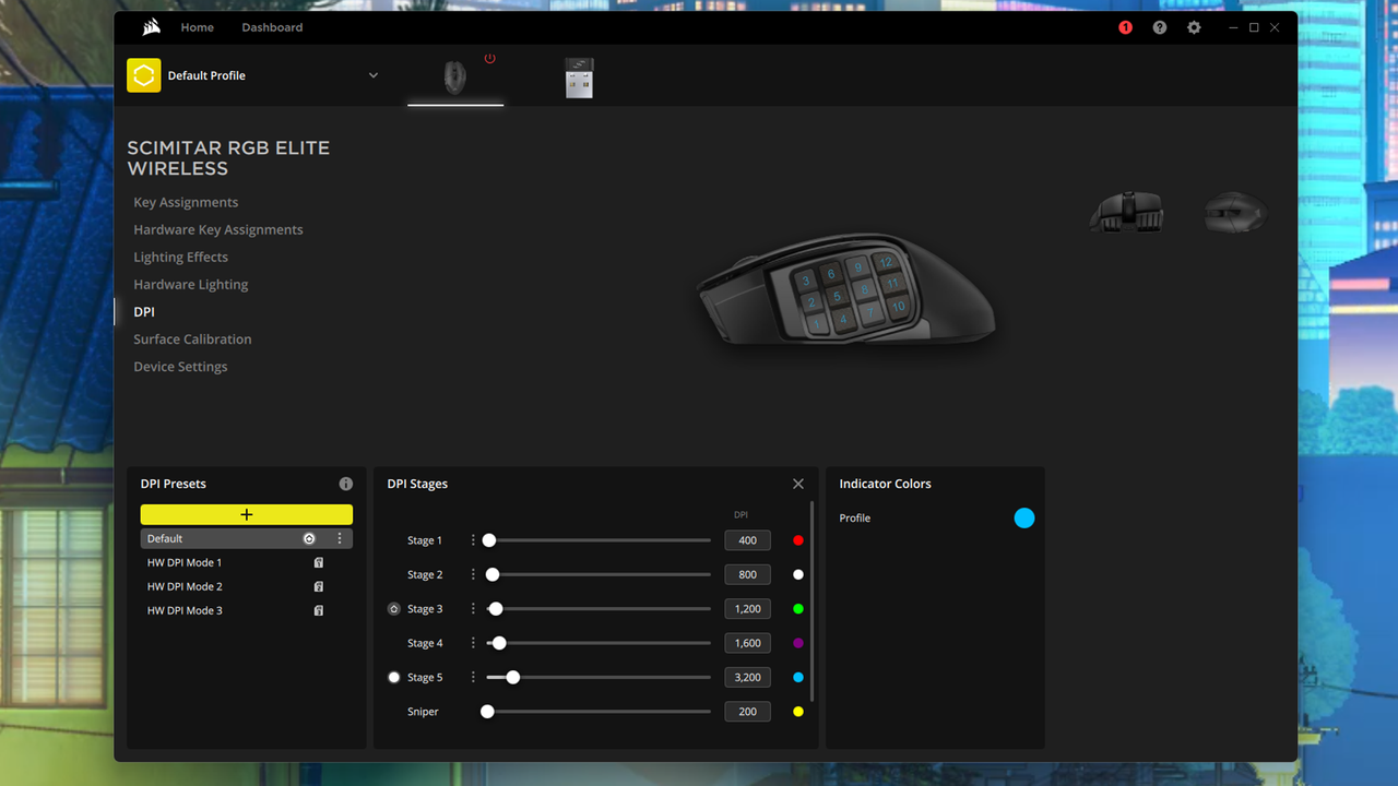 Corsair Scimitar Elite Wireless