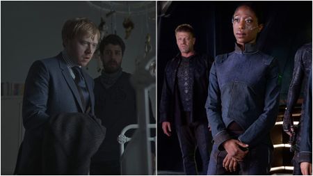 Rupert Grint and Nikki Amuka-Bird