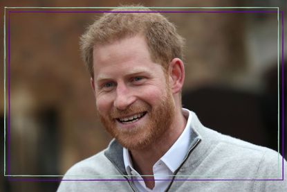 Prince Harry proves critics wrong - Prince Harry, Duke of Sussex smiling outside Windsor Castle 