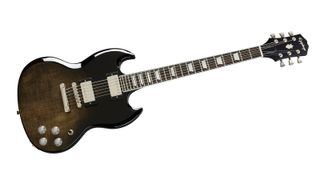 Best beginner guitars for metal: Epiphone SG Modern Figured