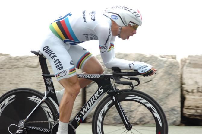 Tony Martin (Omega Pharma-Quick Step) showed why he's the time trial world champion with a victory in the final day time trial.