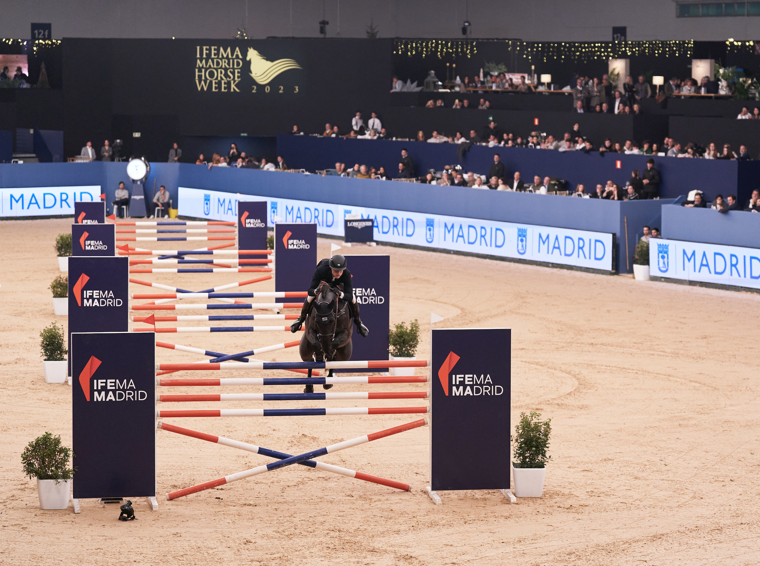 Showjumping news: Max Kuhner and EIC Cooley Jump The Q win the six-bar in Madrid