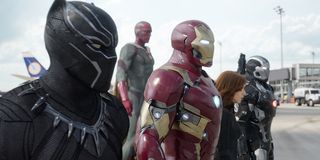 Team Iron Man in Captain America Civil War