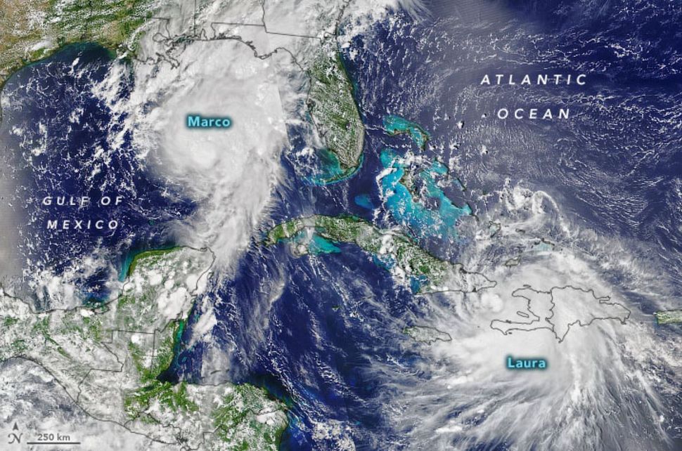 Texas and Louisiana face a double whammy of tropical cyclones