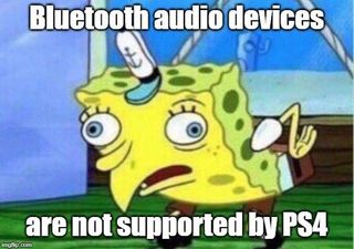 Ps4 Mocking Spongebob Bluetooth
