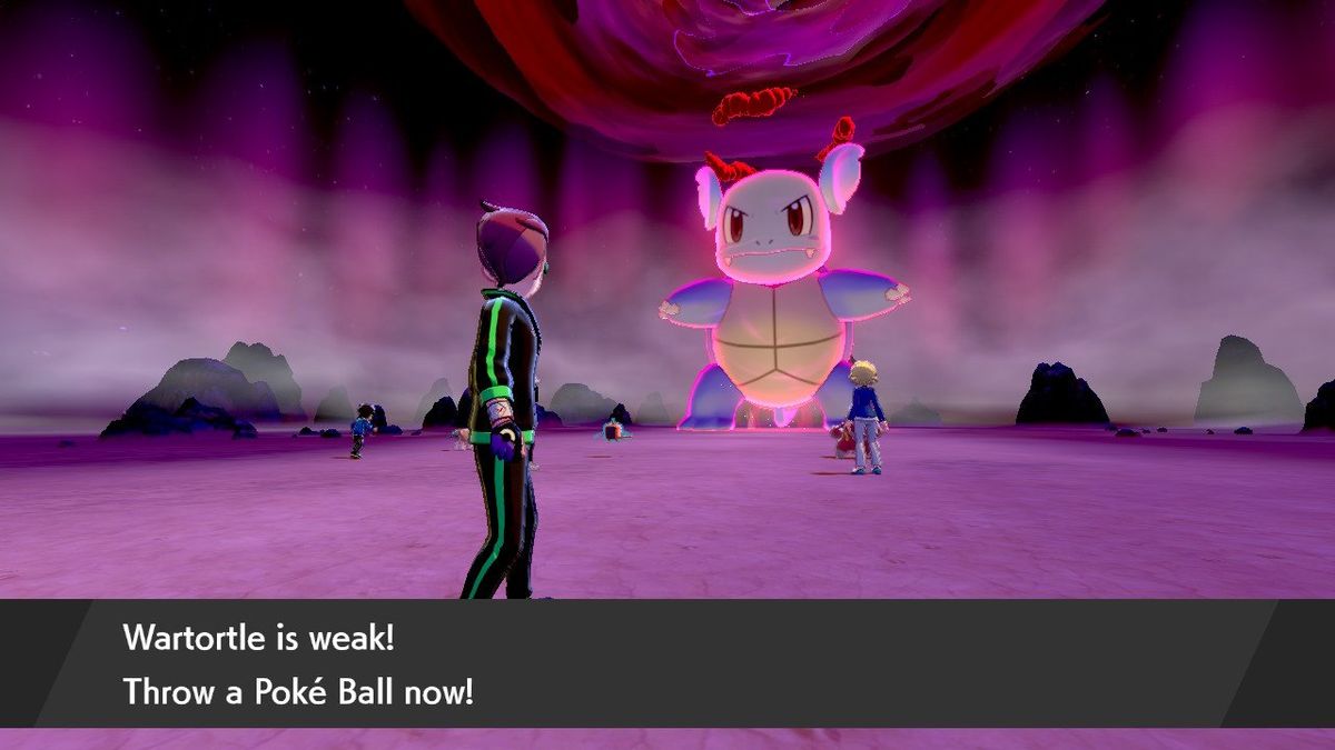 Pokemon Sword Shield Wartortle Raid