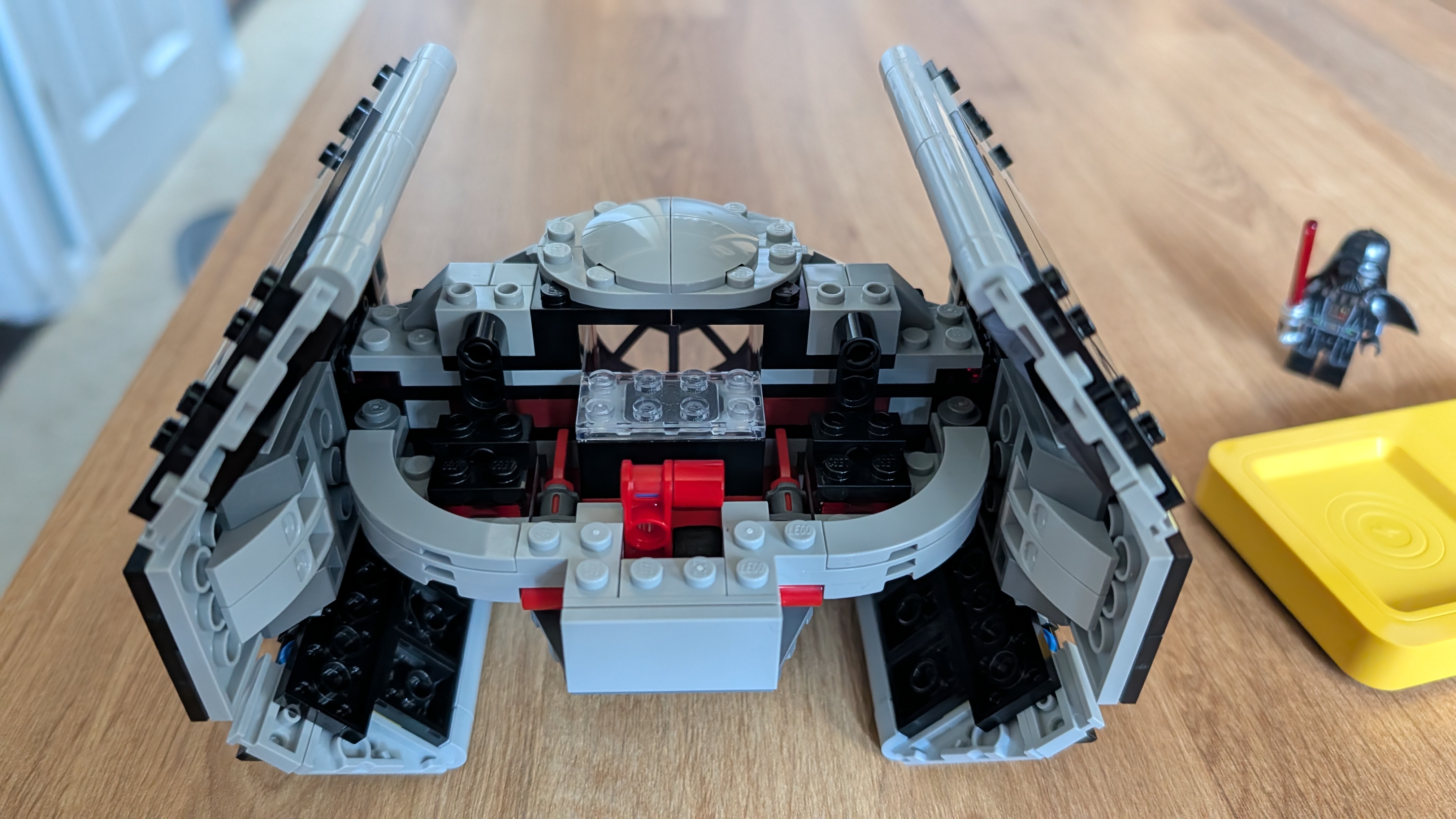 Lego smart brick and tiefighter