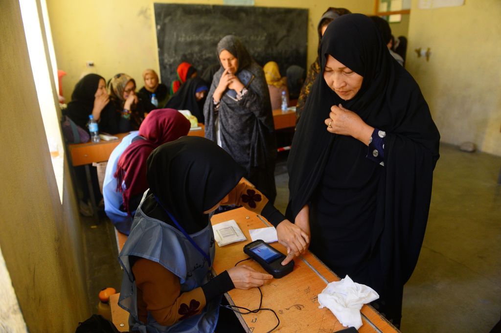 Voting in Afghanistan