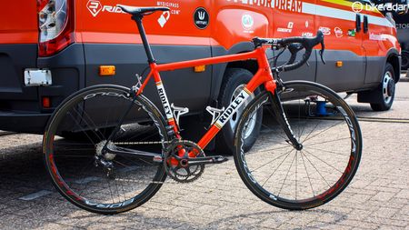 Adam Hansen's Ridley Helium SL (Tom Ballard / Immediate Media)