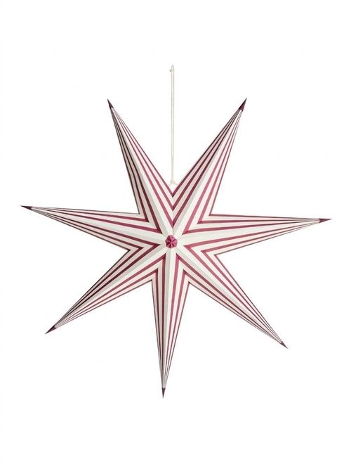 Handmade Large Paper Star Tree Decoration