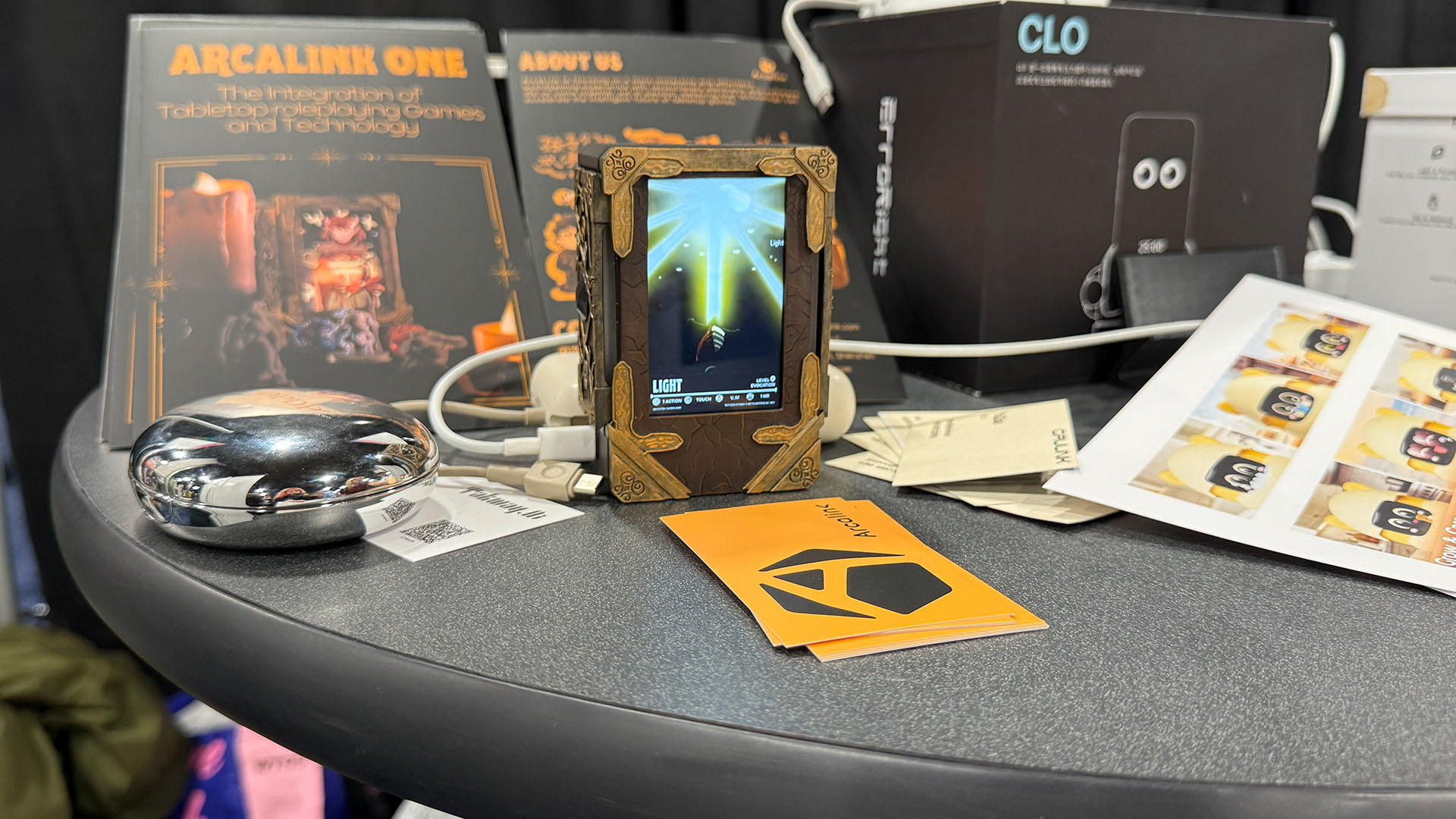 An electronic product being shown at CES 2026