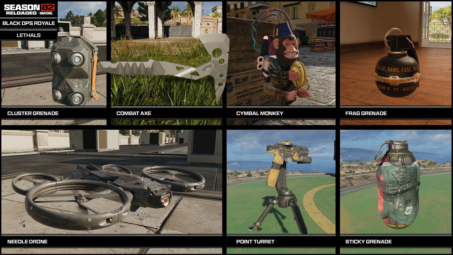 Call of Duty: Warzone screenshots for Black Ops Royale.