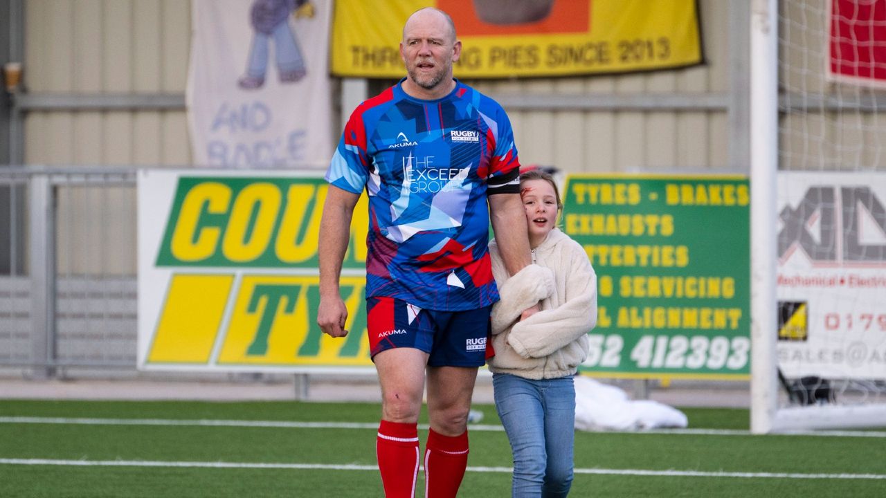 Mia and Mike Tindall