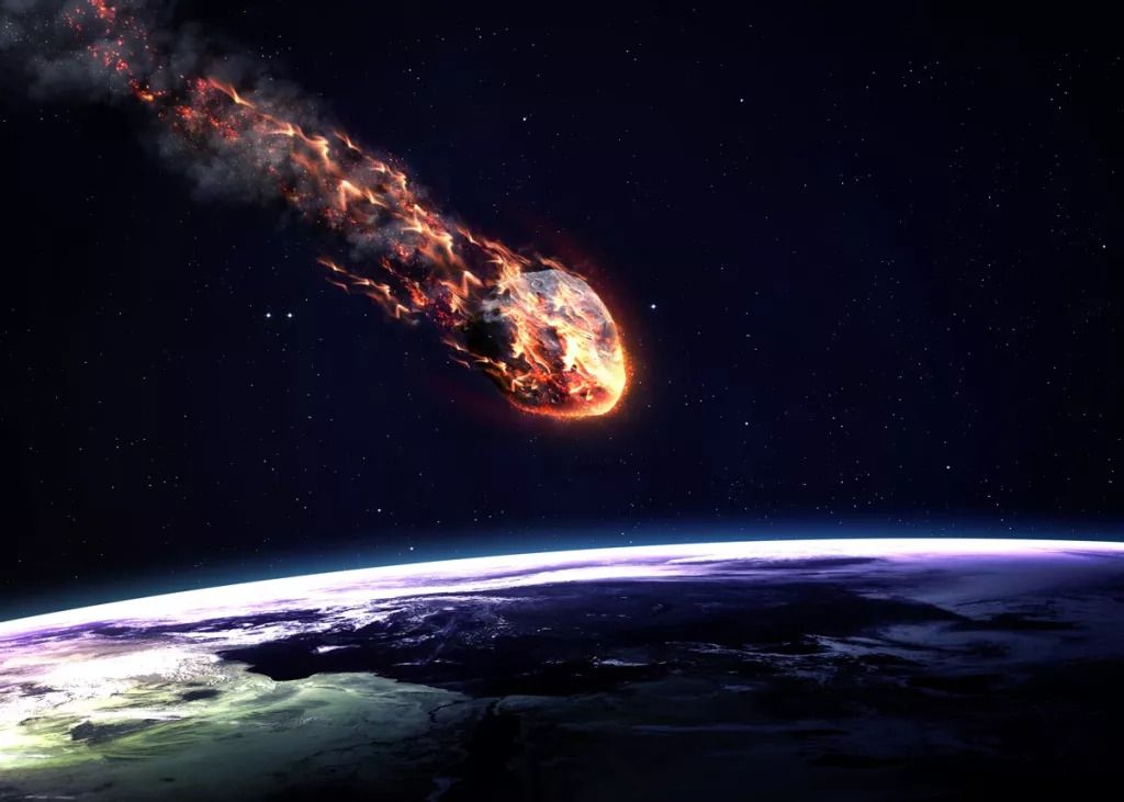 On April 27, 2022, a small meteor broke up in Earth&#039;s atmosphere, causing a fireball witnessed over the southeastern U.S.