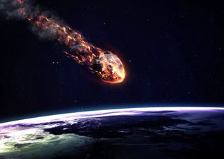 On April 27, 2022, a small meteor broke up in Earth's atmosphere, causing a fireball witnessed over the southeastern U.S.