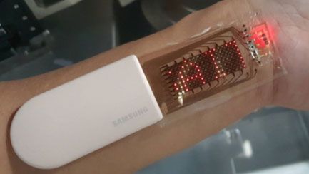 Samsung wearable screen