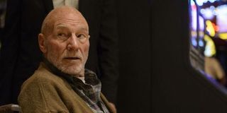 Patrick Stewart as professor X in Logan