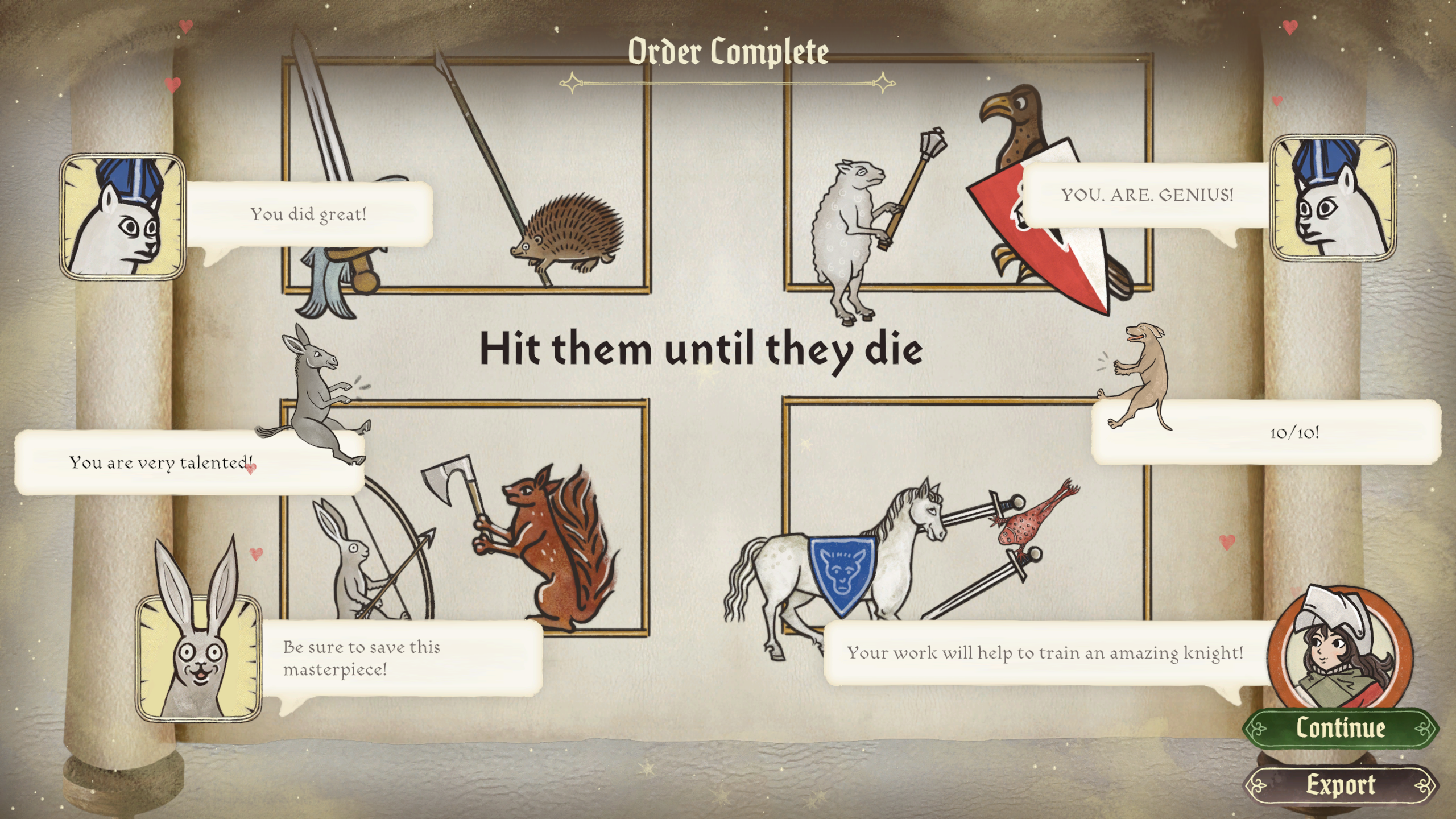 Scriptorium manuscript art