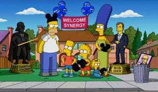 Simpsons Disney promo