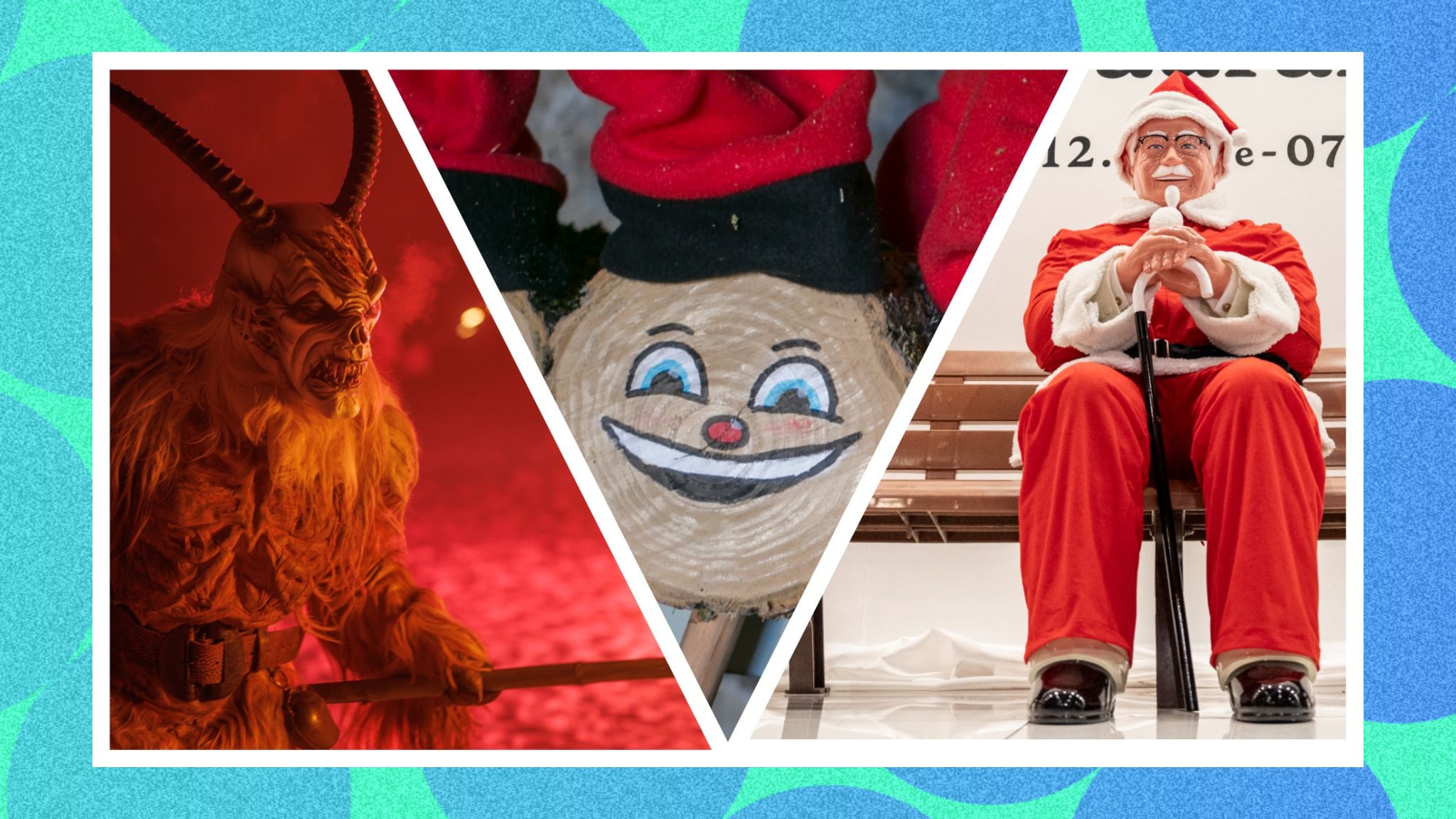 Weird Christmas traditions from around the world.