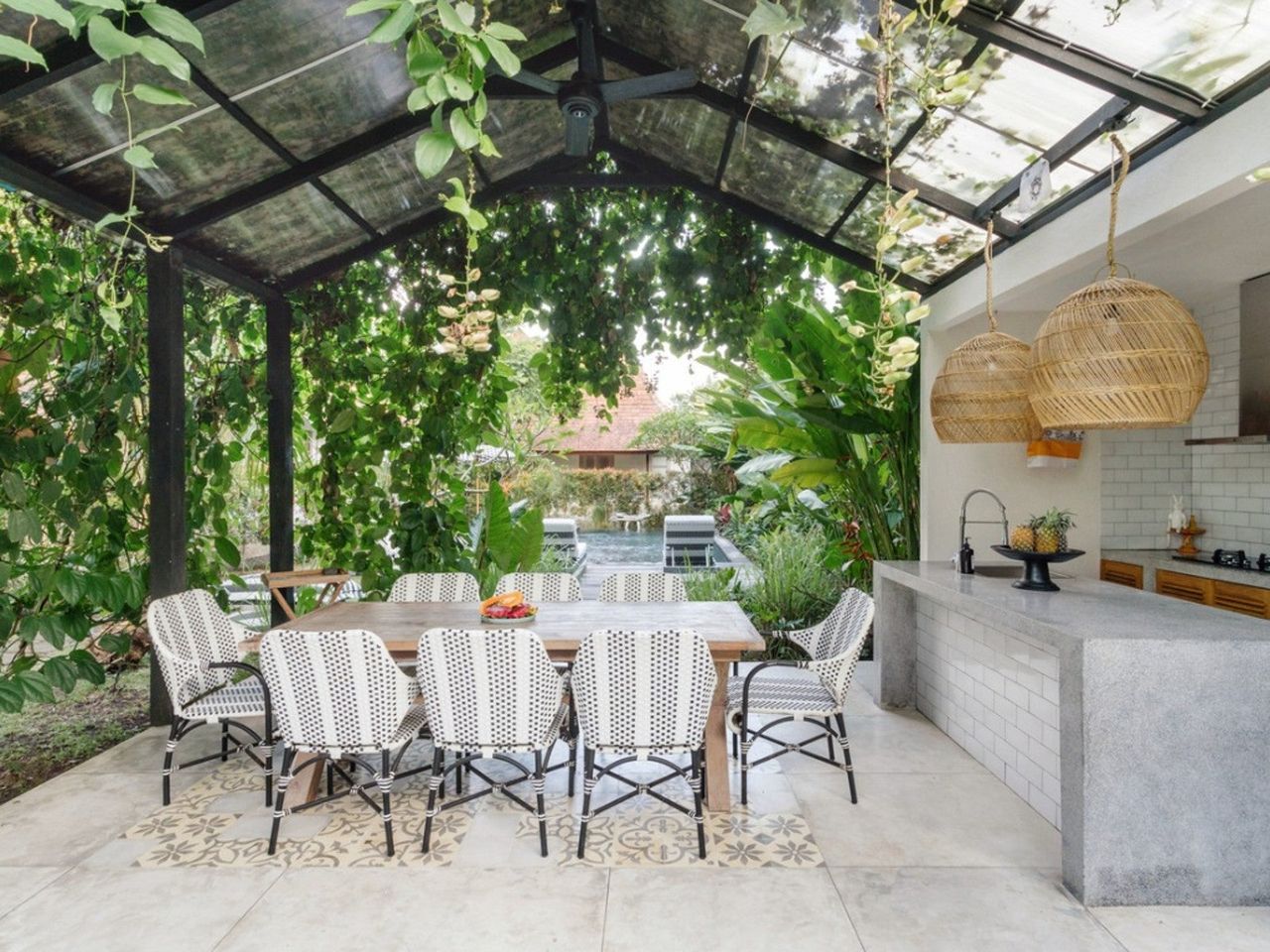 Outdoor Patio Conservatory Space