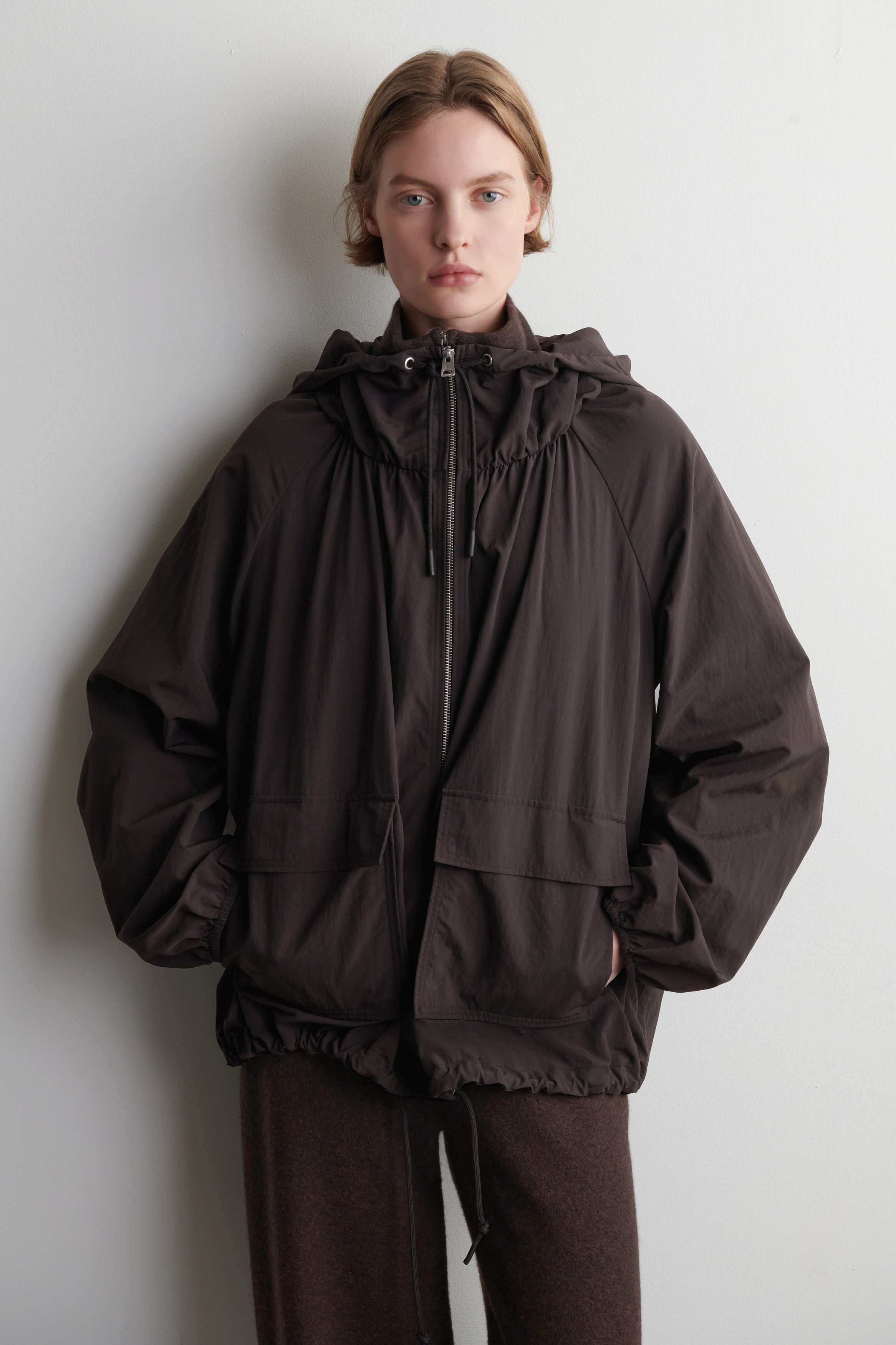 Technical Hooded Parka Jacket