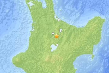 earthquake map