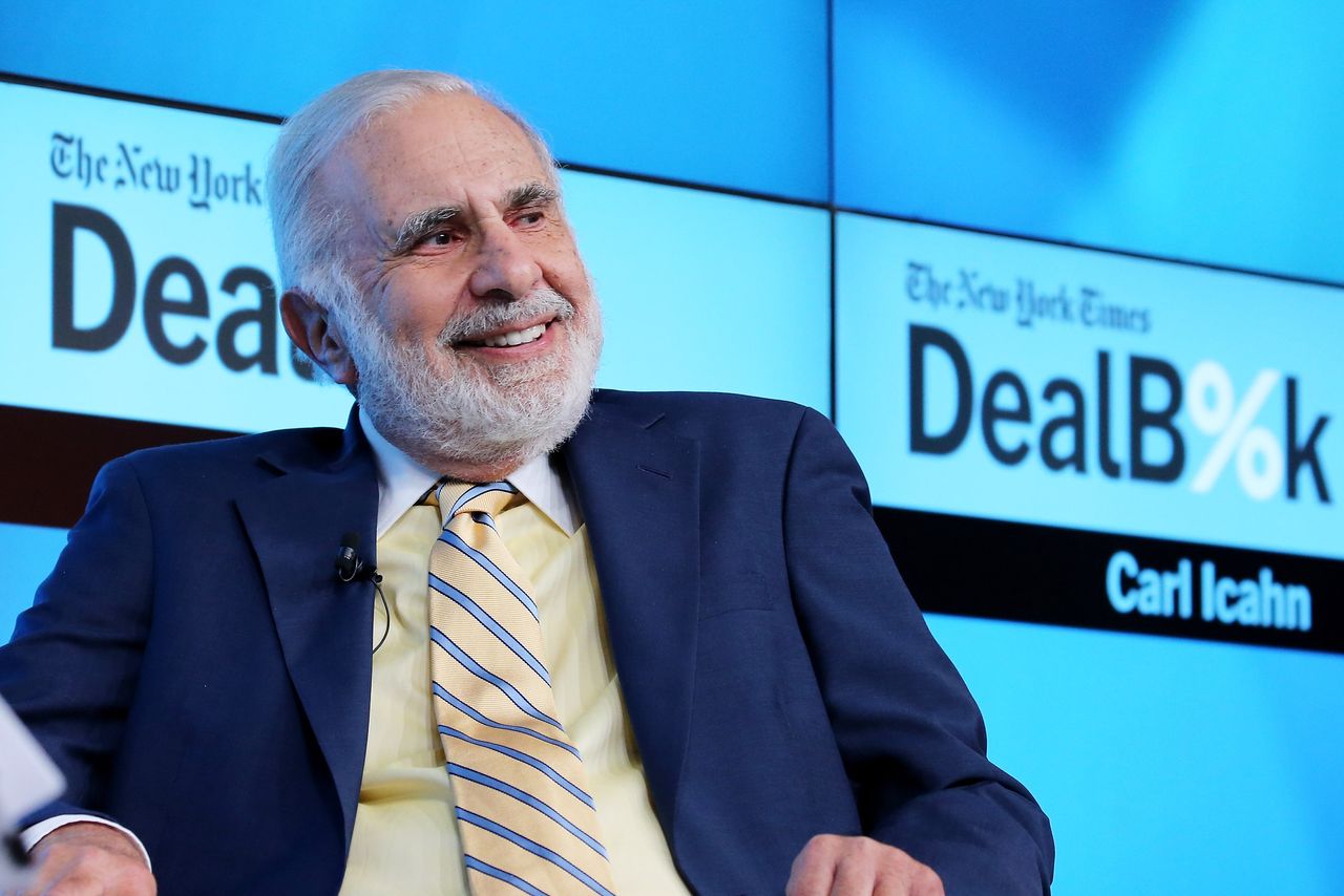 Chairman of Icahn Enterprises Carl Icahn.