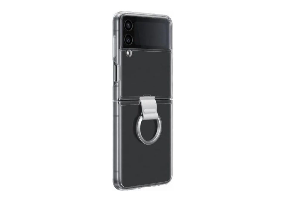 A look at the rumored clear case for the Galaxy Z Flip 4