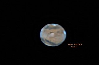 Mars on April 2, 2014