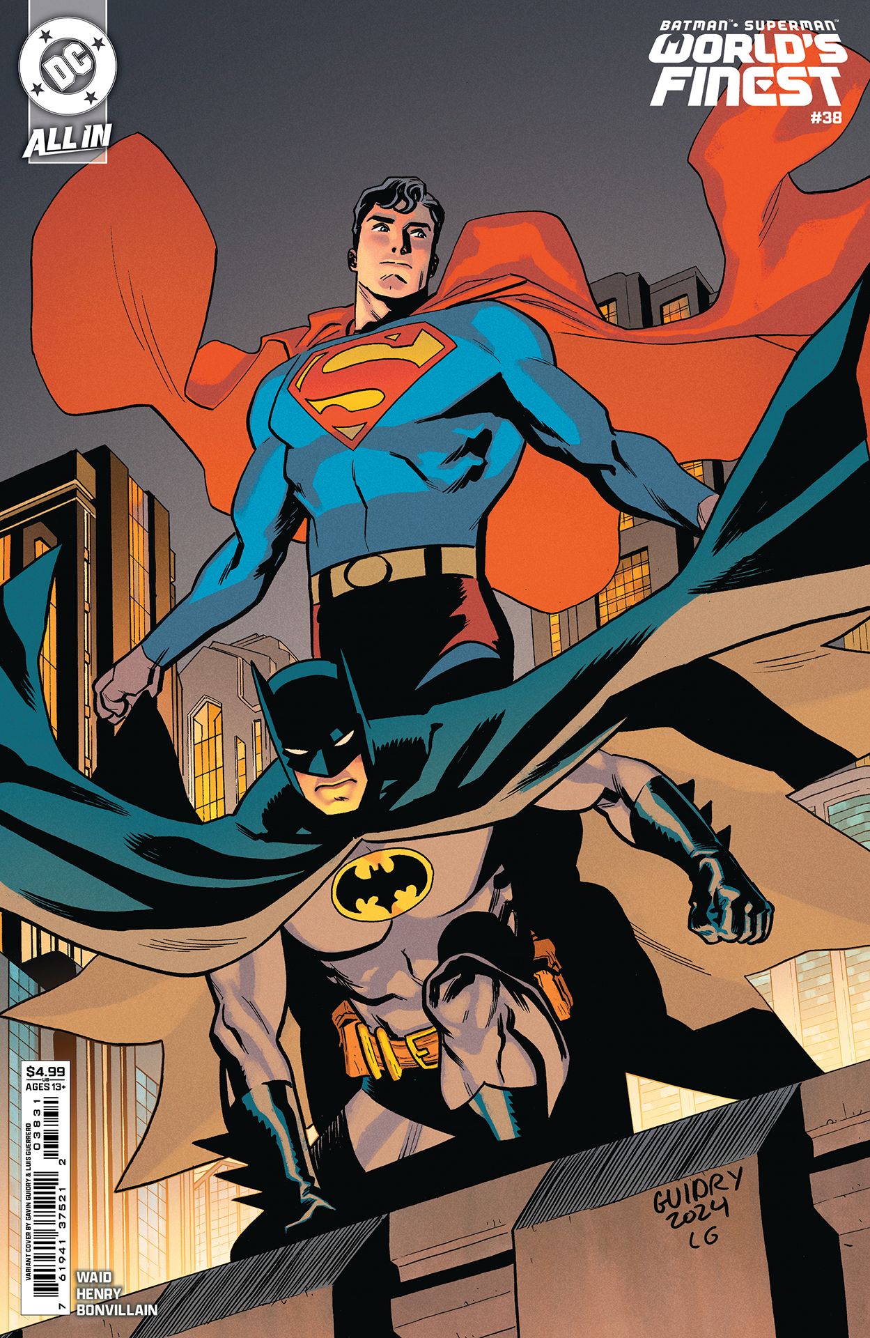 Batman/Superman: World's Finest #38