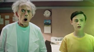 live action Rick and Morty: Christopher Lloyd as Rick, Jaeden Martell as Morty