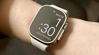 Apple Watch Ultra in sleep focus