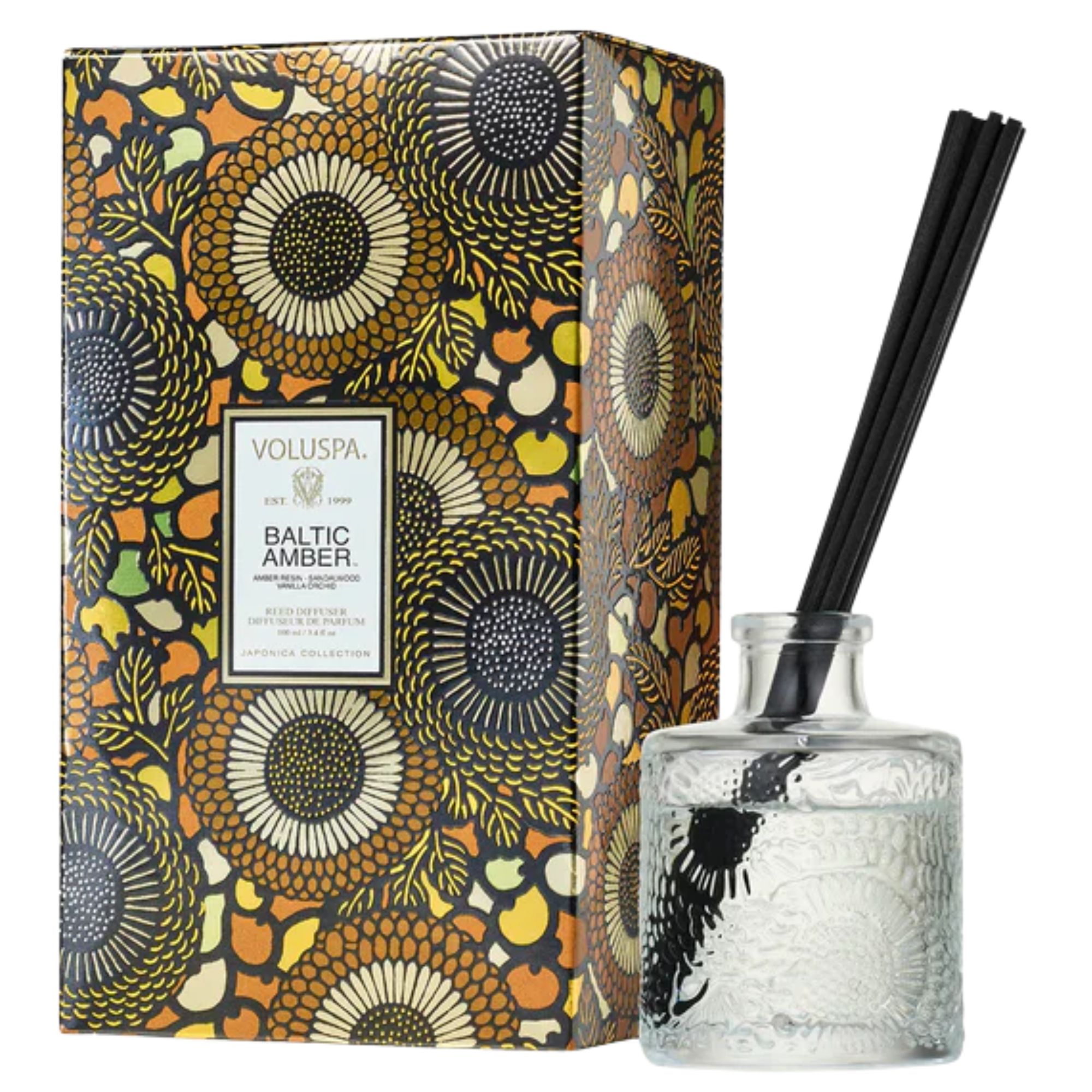 Voluspa Baltic Amber Reed Diffuser