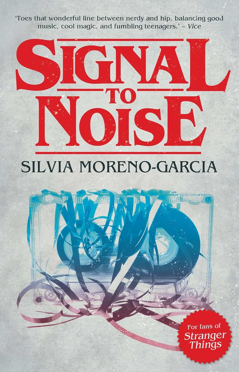 A cover shot of 'Signal to Noise' by Silvia Moreno-Garcia