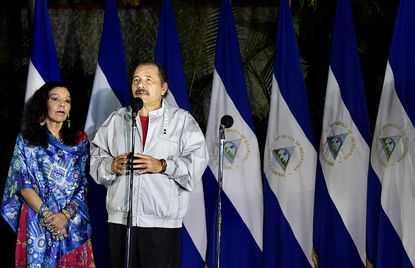 Daniel Ortega and Rosario Murillo.