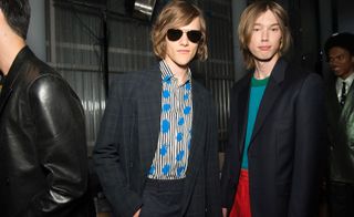 Paul Smith collection worn by male models