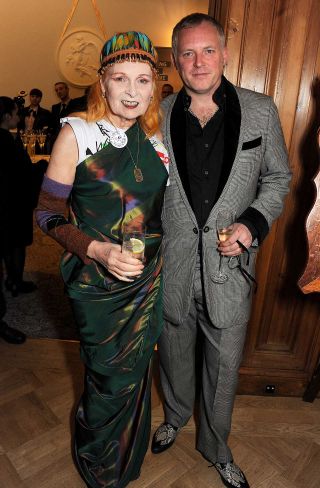 Dame Vivienne Westwood and Joe Corre in 2012