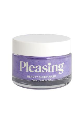 An image of the Pleasing Beauty Sleep Mask, which can be used as an anit-aging moisturiser.