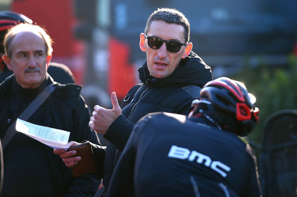 BMC Racing sports director Marco Pinotti