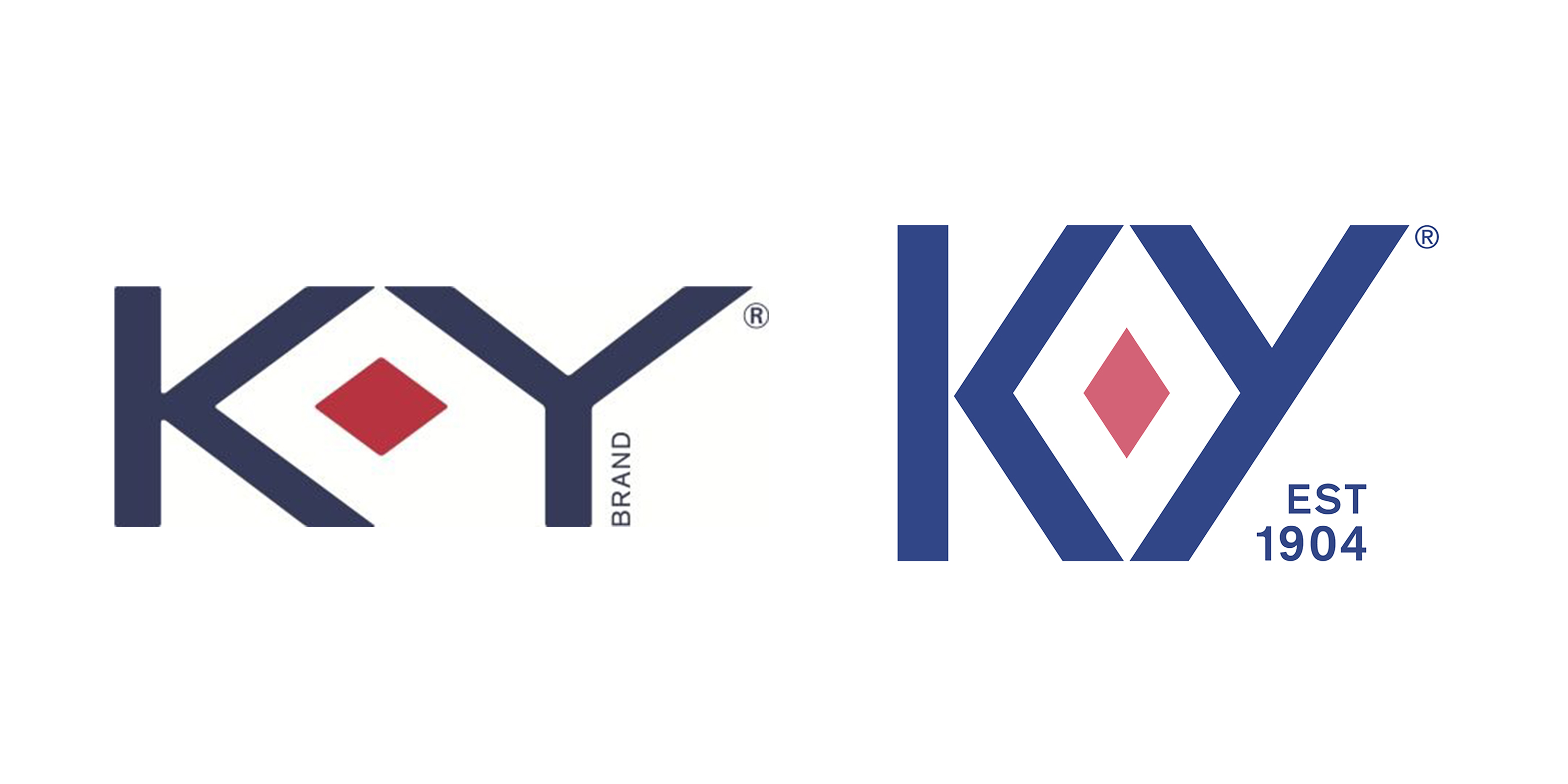 K-Y old and new logo